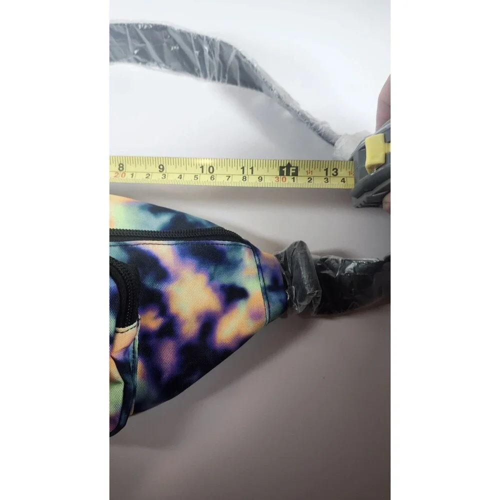 Victoria’s Secret Pink Tie Dye Oversized Fanny Pack / Belt Bag NWT Multi-Color